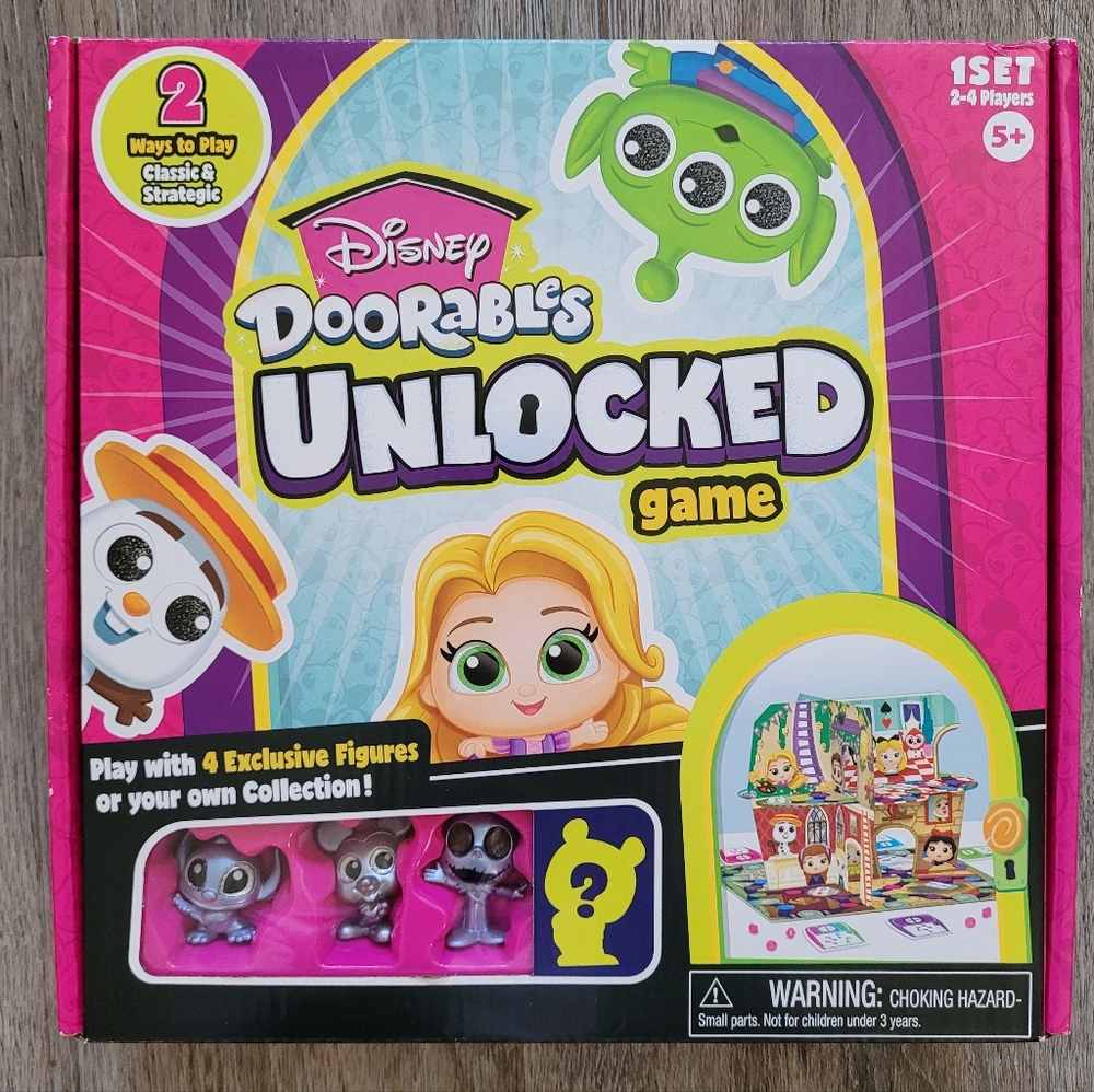 Disney Doorables Unlocked Game, New With Tags
